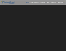 Tablet Screenshot of cobaltbond.com